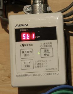 Solar cogen controls