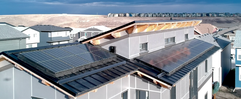 Solar on passive house