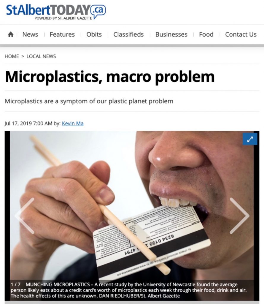 Kevin Ma's story on microplastics.