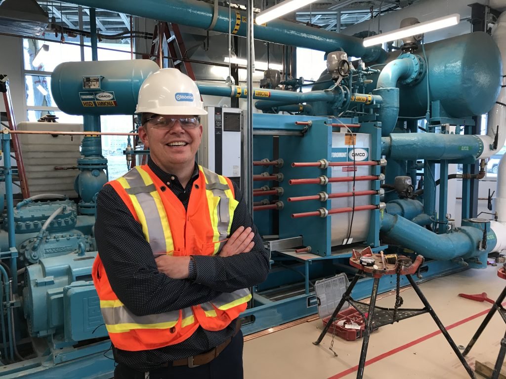 Christian Felske w heat pump