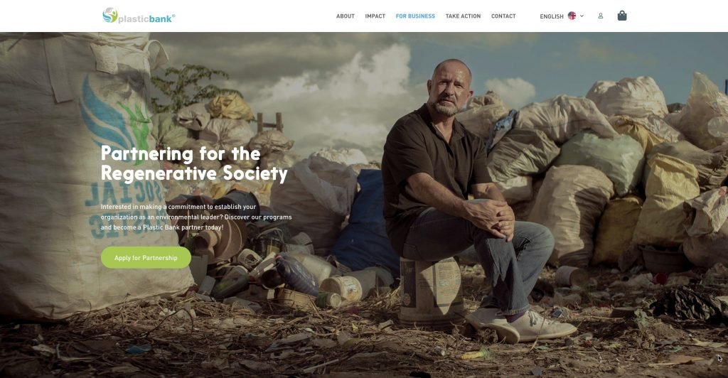 287. Plastic Bank - Deposit plastic, withdraw food, supplies and medicine 2 Plastic Bank David Katz apply for partnership