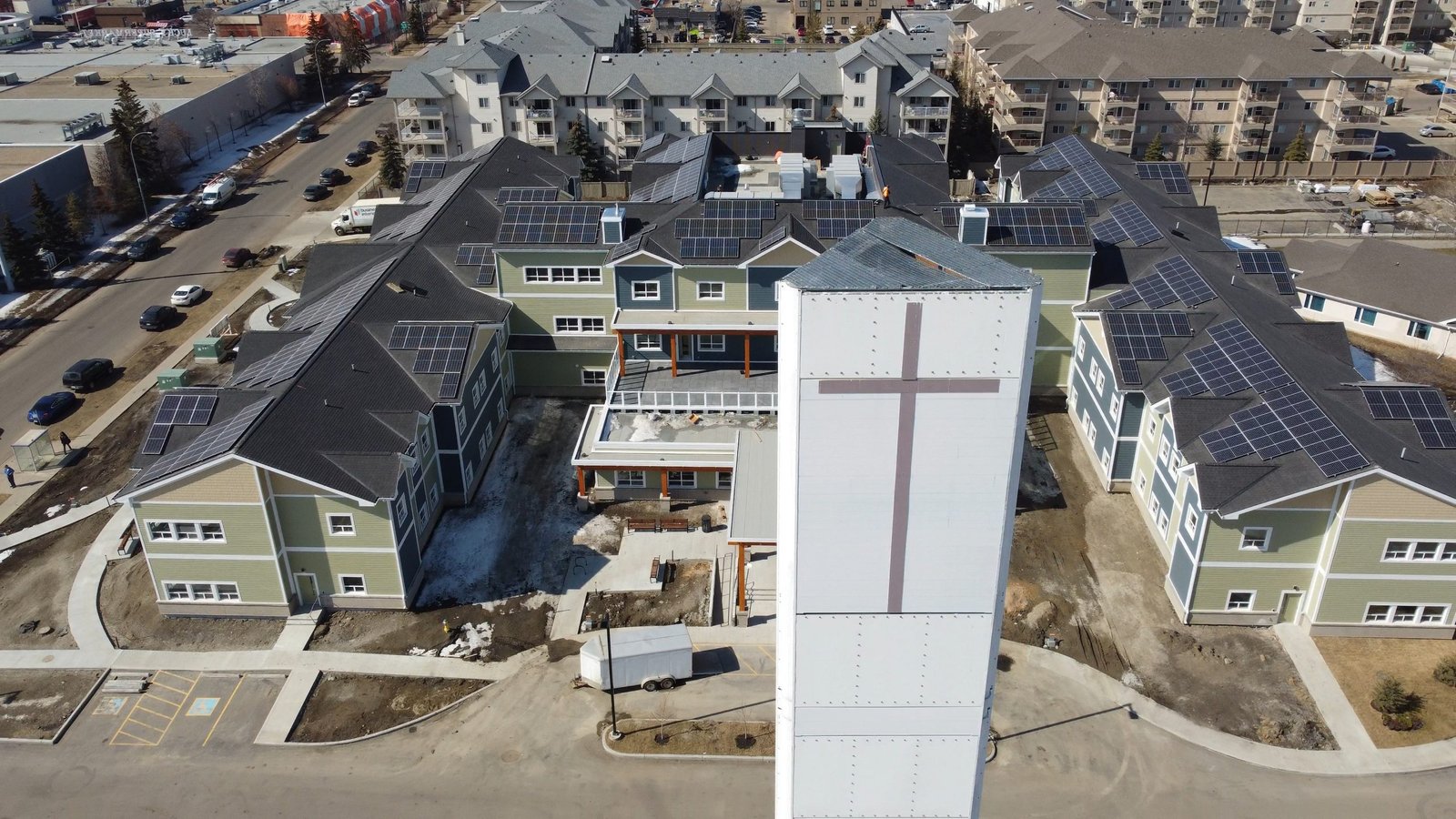 The Salvation Army's Grace Village supportive housing complex in