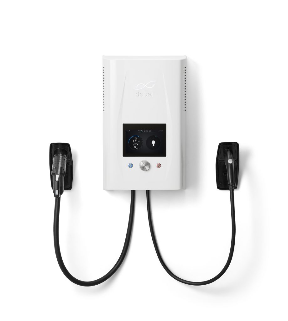 DCBEL's innovative DC EV charger, solar inverter and AI powered energy management system.