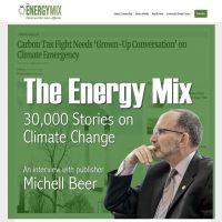 An interview with Mitchell Beer, publisher of The Energy Mix